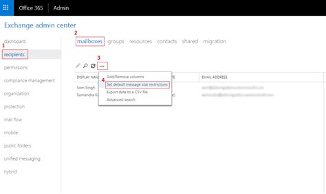 exchange online plan 2 mailbox size|exchange online attachment size limit.